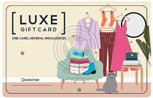 Luxe E-Gift Card -30+ Brands