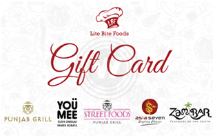 Lite Bite Food E-Gift Card(Instant Voucher)
